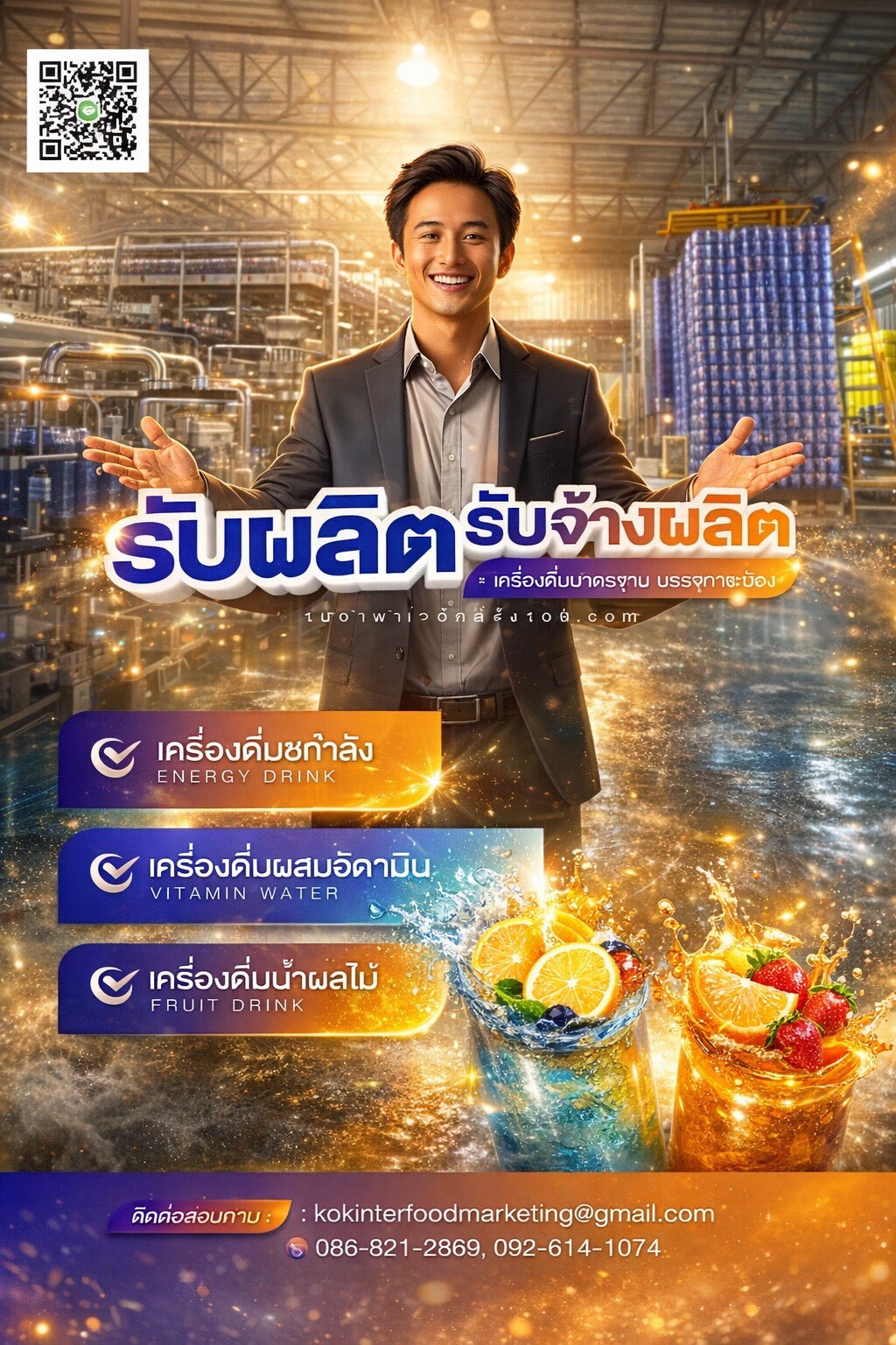 ชูกำลัง • วิตามิน • น้ำผลไม้
