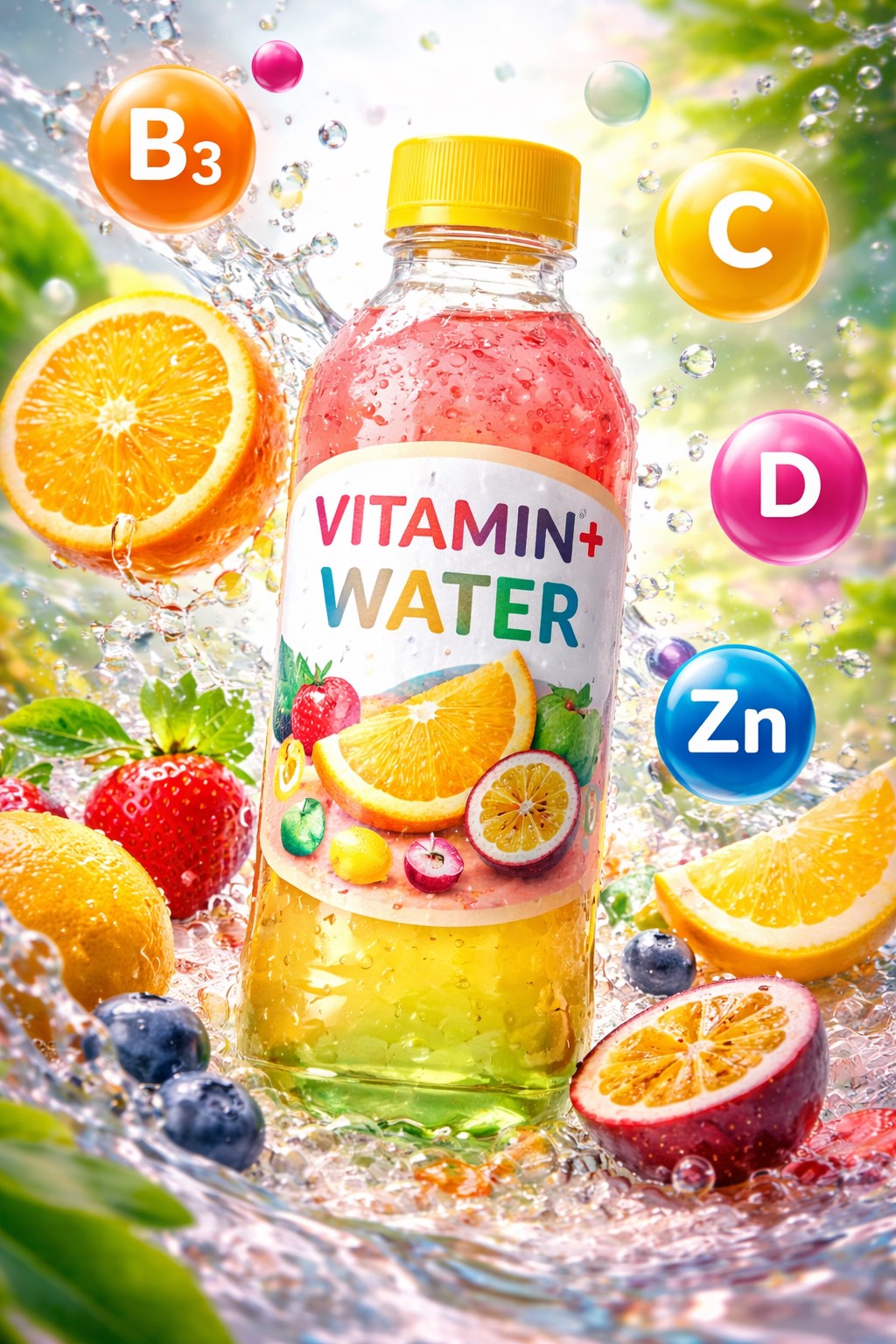 เครื่องดื่มผสมวิตามิน — Vitamin Water